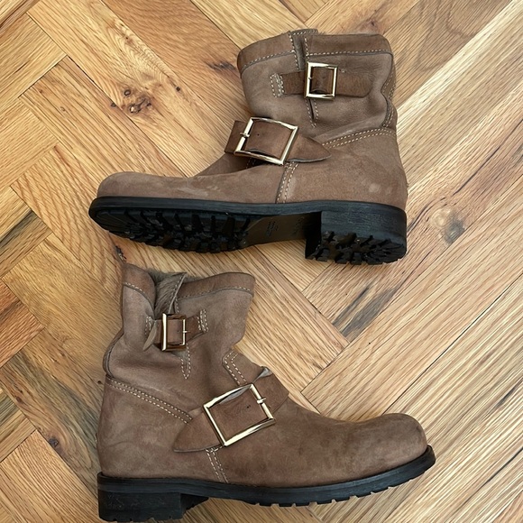 Jimmy Choo Suede Ankle boot - Picture 1 of 4